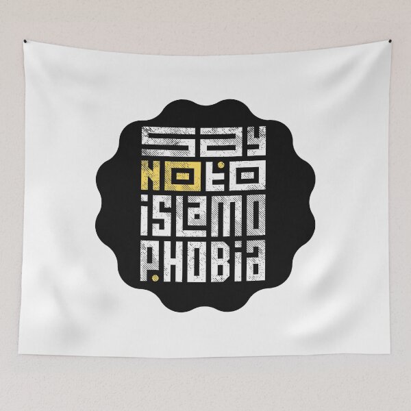 Item preview, say no to islamophobia designed and sold by saladiin.
