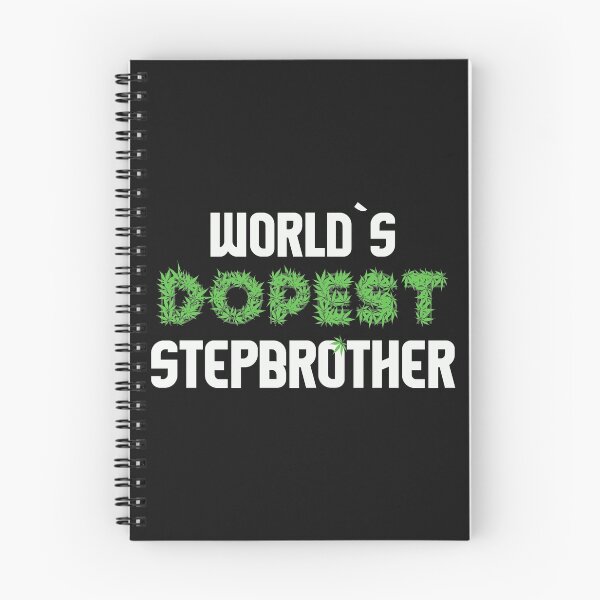 Item preview, Worlds Dopest Stepbrother Cannabis Marihuana Ganja Pot Stoner Brother Bro Gift designed and sold by TheAplus.