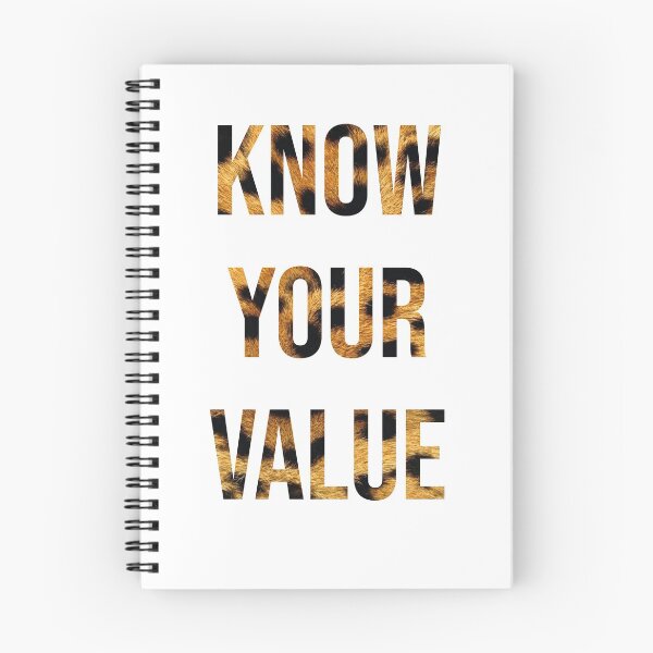 Item preview, Know Your Value | Cheetah Pattern designed and sold by CollegeArt.