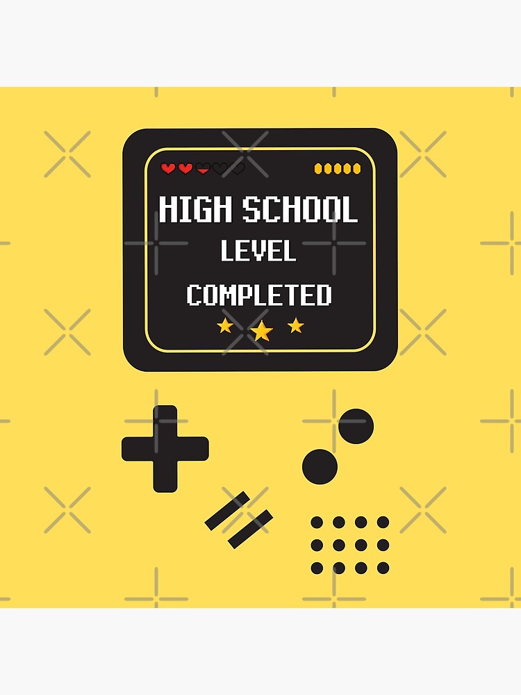 high-school-level-complete-poster-by-elteko-redbubble