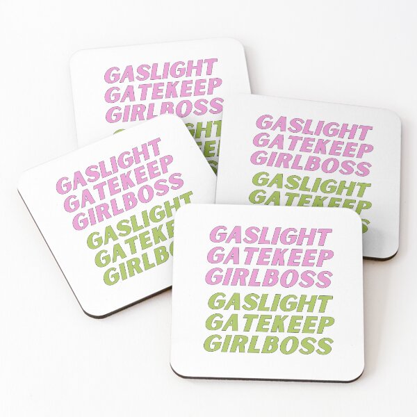 Item preview, gaslight gatekeep girlboss designed and sold by nevertheless-.