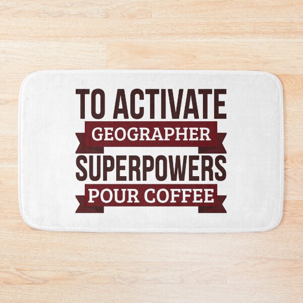 Item preview, Geographer gift, To Activate Geographer Superpowers Pour Coffee, Gift For Geographer Funny Coworker Boss Mug Gift designed and sold by Orange Pieces.
