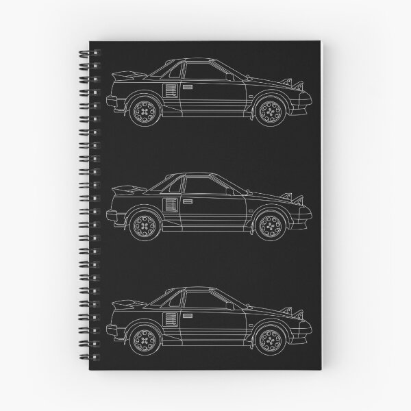 Item preview, Toyota MR2 MK1 line art designed and sold by Milanicole.