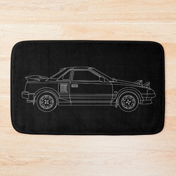 Item preview, Toyota MR2 MK1 line art designed and sold by Milanicole.