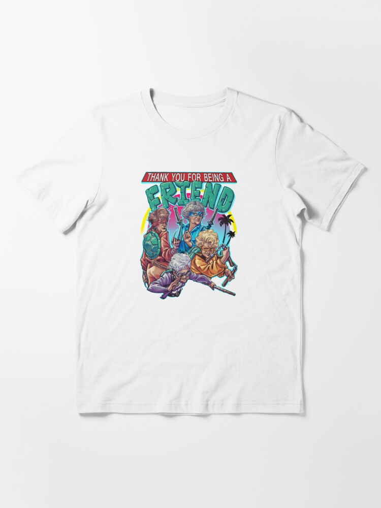 Alternate view of Golden Girls - TMNT Essential T-Shirt