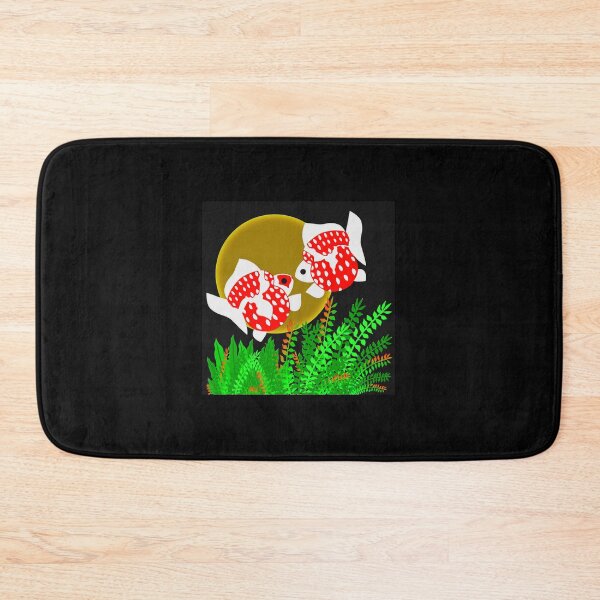 Item preview, Pearlscale Pingpong Goldfish Pair Logo under the moonlight 0527E designed and sold by Nosnah.