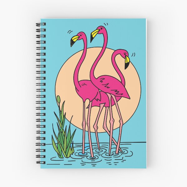Item preview, Funny Colorful Flamingos Free Nature designed and sold by flofin.