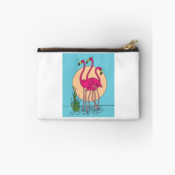 Item preview, Funny Colorful Flamingos Free Nature designed and sold by flofin.