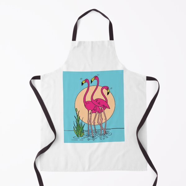 Item preview, Funny Colorful Flamingos Free Nature designed and sold by flofin.