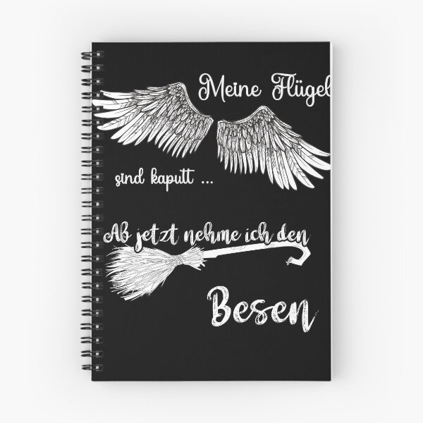 Item preview, Angel - witch - my wings are broken - brooms designed and sold by Shirt-Designs.