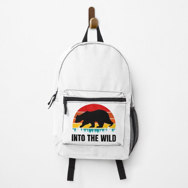 Item preview, Into The Wild - Retro Vintage Sunset Bear designed and sold by Peishan02.