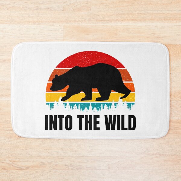 Item preview, Into The Wild - Retro Vintage Sunset Bear designed and sold by Peishan02.