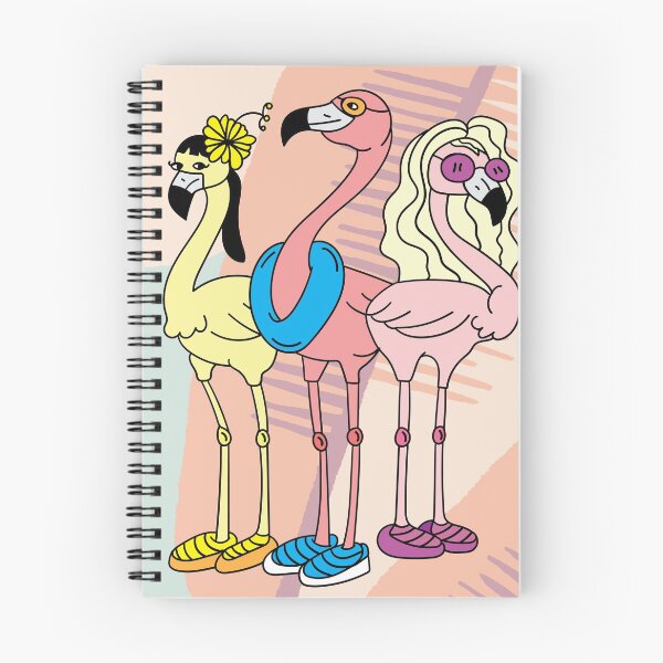 Item preview, Funny Colorful Flamingos Free Nature designed and sold by flofin.
