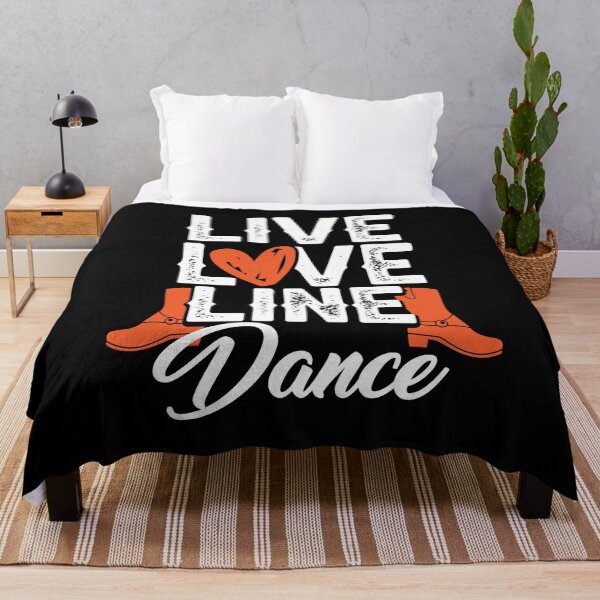 Artikelvorschau, Live Love Line Dance entworfen und verkauft von SuperStuffStore.