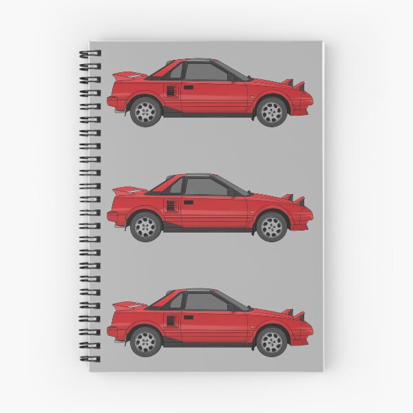 Item preview, Toyota MR2 MK1 red digital art designed and sold by Milanicole.