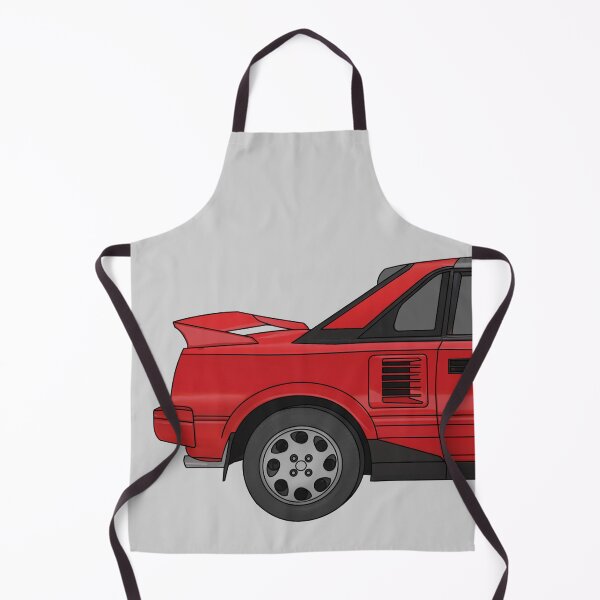 Item preview, Toyota MR2 MK1 red digital art designed and sold by Milanicole.