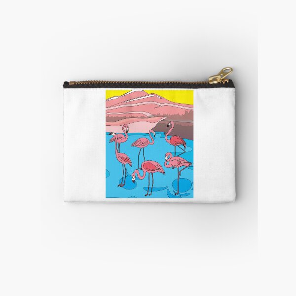 Item preview, Funny Colorful Flamingos Free Nature designed and sold by flofin.