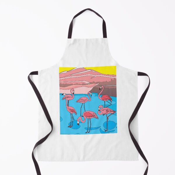 Item preview, Funny Colorful Flamingos Free Nature designed and sold by flofin.