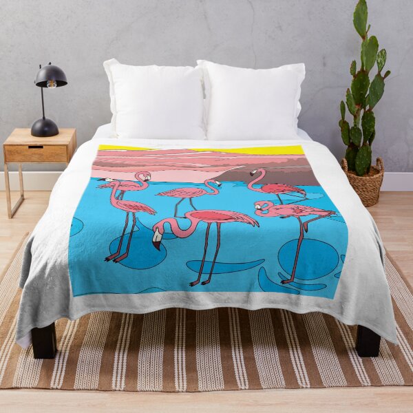 Item preview, Funny Colorful Flamingos Free Nature designed and sold by flofin.