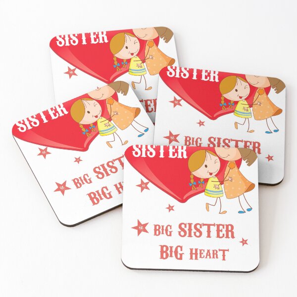 Item preview, BIG SISTER BIG HEART designed and sold by paintingnou.