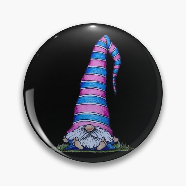 Item preview, Gnome in pink & blue hat designed and sold by SarahCD13.