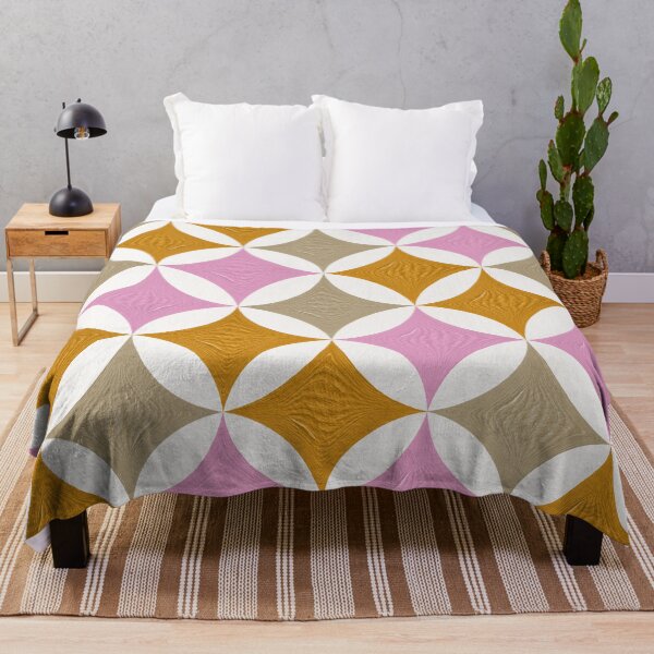 Item preview, Eclipse Pattern – Blush & Ochre designed and sold by Cat Coquillette.