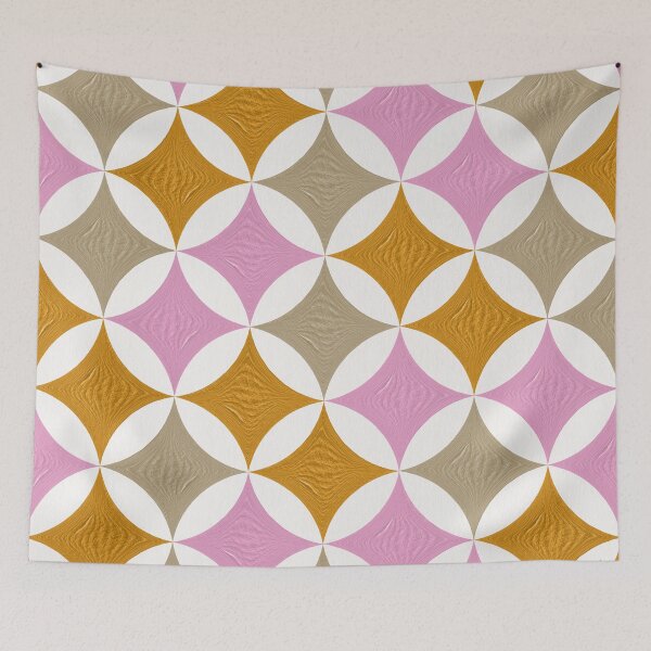 Item preview, Eclipse Pattern – Blush & Ochre designed and sold by Cat Coquillette.