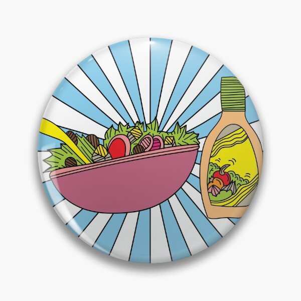 Item preview, Retro Salad Dressing designed and sold by flofin.