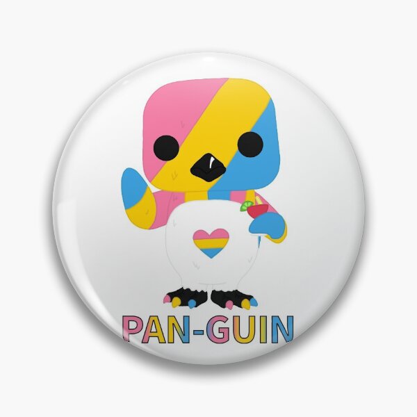 Artikelvorschau, Pan-Guin Funko Pop Grafik mit Text entworfen und verkauft von GreenDragon19.
