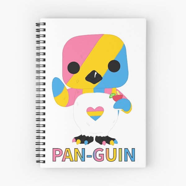 Item preview, Pan-Guin funko pop graphic with text designed and sold by GreenDragon19.