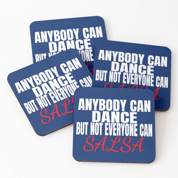 Item preview, Salsero Anybody Can Dance But Not Everyone Can Salsa T Shirt Merch designed and sold by PRINTS2HOT.