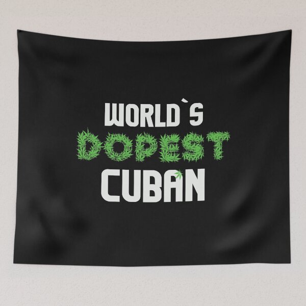 Item preview, Worlds Dopest Cuban Cannabis Marihuana Ganja Pot Stoner Hispanic Chicano Gift designed and sold by TheAplus.
