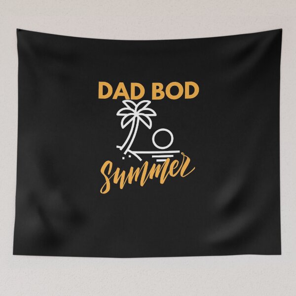 Item preview, Dad bod summer T-shirt designed and sold by SukanyaShop.