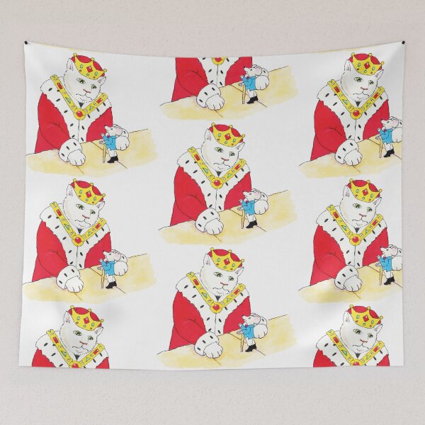 Item preview, "King Leo Getting the News" designed and sold by gigiamal.