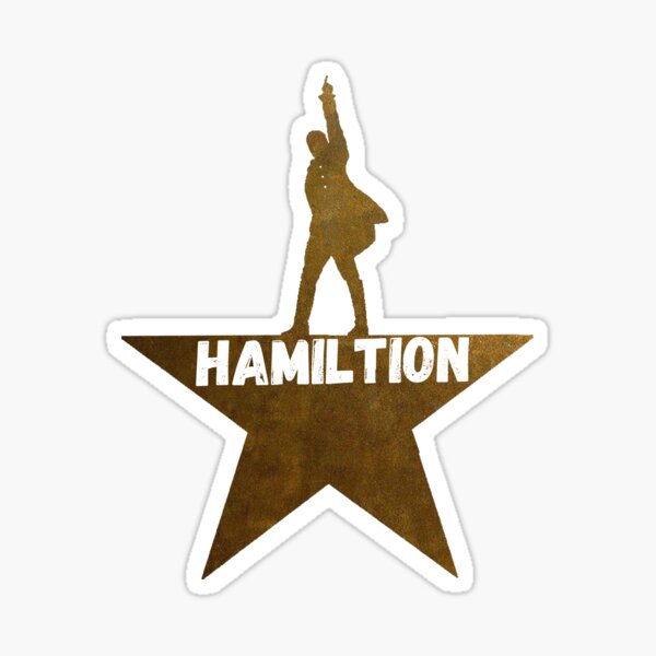 hamiltion an American musical Sticker