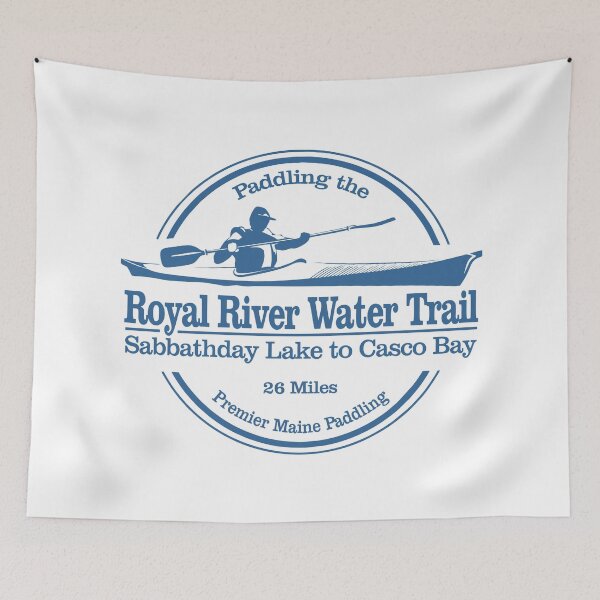 Item preview, Royal River Water Trail (SK) designed and sold by curranmorgan.