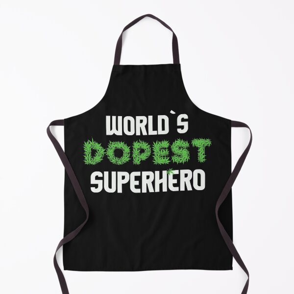 Item preview, Worlds Dopest Superhero Cannabis Marihuana Ganja Pot Stoner Hero Icon Gift designed and sold by TheAplus.