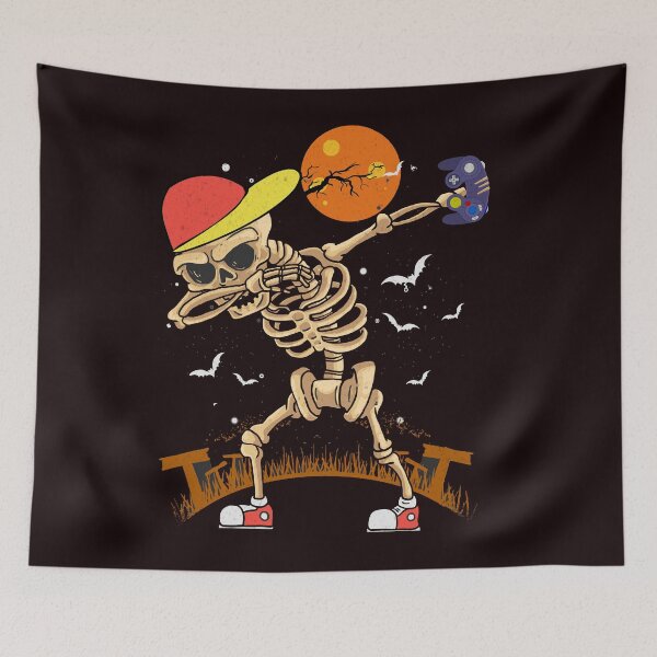 Item preview, Gamer  Dabbing Skeleton Boys Kids  designed and sold by solimangomaa.