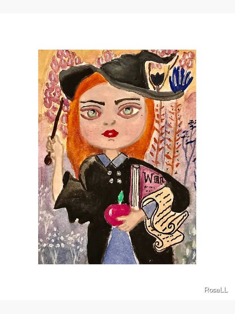 Thumbnail 6 of 6, Apron, Cute witch designed and sold by RosaLL.