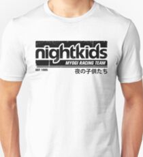 Initial D - NightKids Tee (Black) Unisex T-Shirt