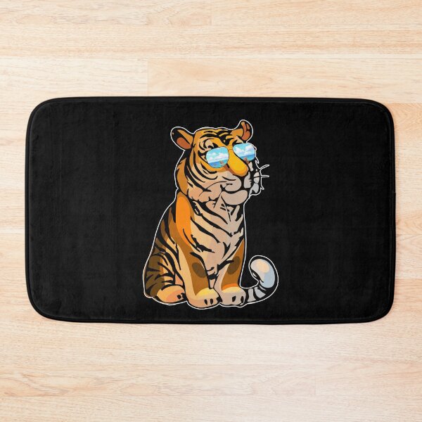 Item preview, Tiger Wearing Beach Sunglasses Cool designed and sold by Dressed For  Duty.