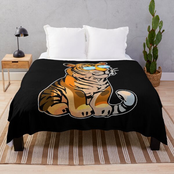 Item preview, Tiger Wearing Beach Sunglasses Cool designed and sold by Dressed For  Duty.