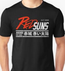 Initial D - RedSuns Tee (White) Unisex T-Shirt