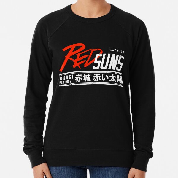 Initial D - RedSuns Tee (White) Lightweight Sweatshirt