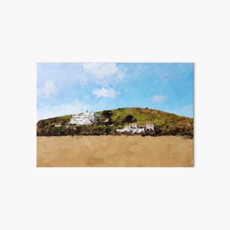 Burgh Island Hotel Art Board Print