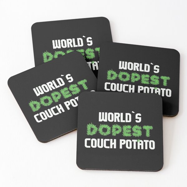 Item preview, Worlds Dopest Couch Potato Cannabis Marihuana Ganja Pot Stoner Laggard Slouch Gift designed and sold by TheAplus.