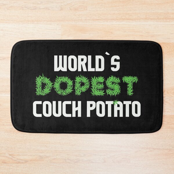 Item preview, Worlds Dopest Couch Potato Cannabis Marihuana Ganja Pot Stoner Laggard Slouch Gift designed and sold by TheAplus.