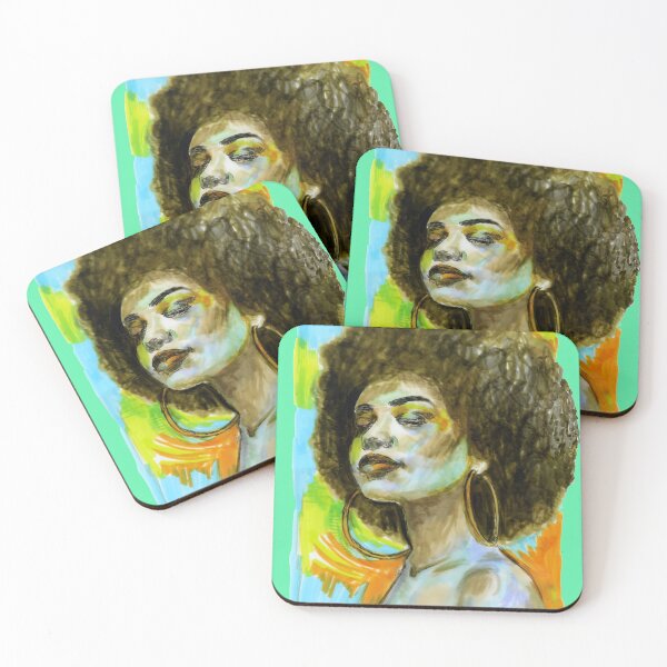 Item preview, Afro designed and sold by FanitsaArt.