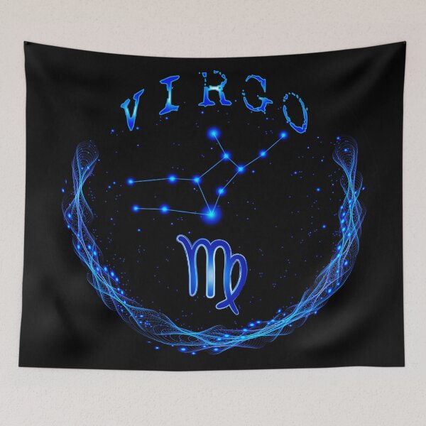 Item preview, Virgo Zodiac Symbol & Constellation - 09 designed and sold by serenaking.