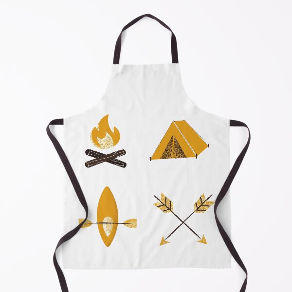 Item preview, Rustic Camping Drawing Pattern designed and sold by NoSpecialShop.